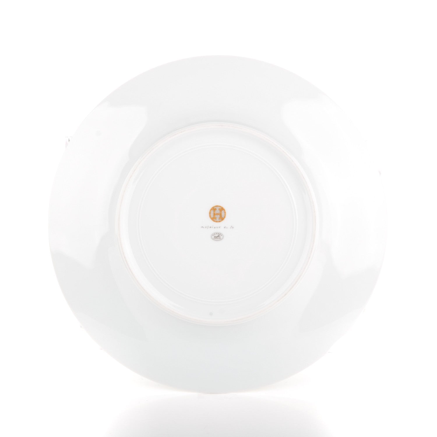 Hermes Porcelain Mosaique Au 24 Presentation Plate 5 of 6
