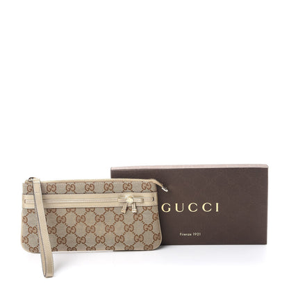 Gucci Monogram Mayfair Wristlet Champagne 8 of 8
