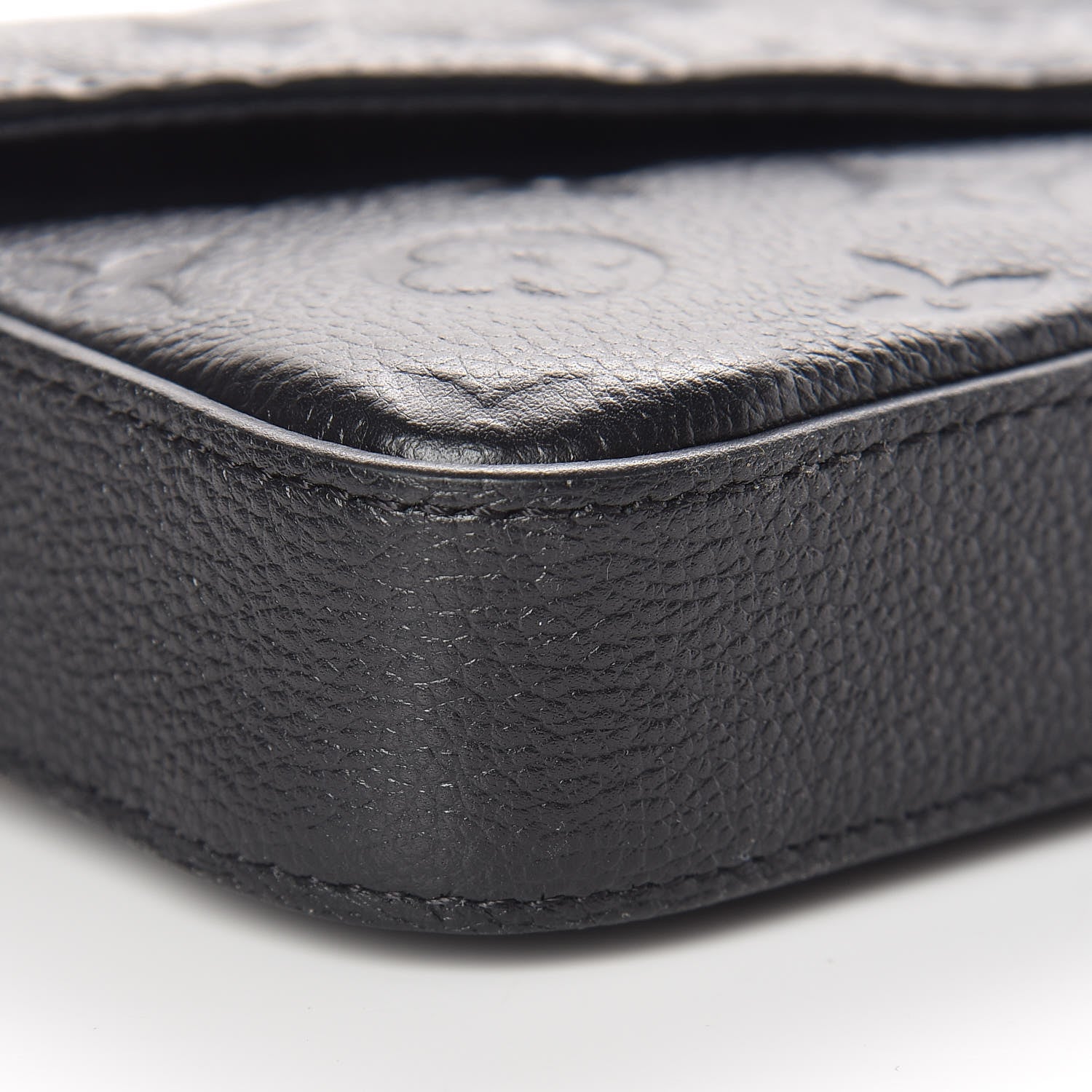 Louis Vuitton Empreinte Pochette Felicie Chain Wallet Black 12 of 13