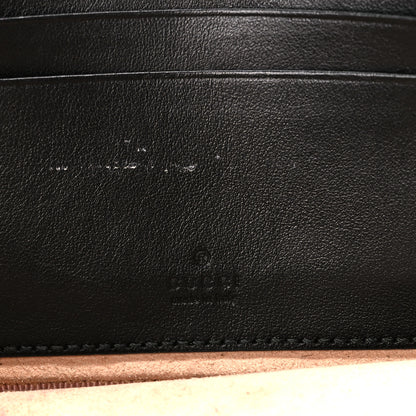 Gucci Calfskin Matelasse Mini GG Marmont Chain Crossbody Bag Black 8 of 11