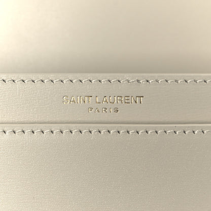 Saint Laurent Box Calfskin Mini Voltaire Shoulder Bag Crema soft 6 of 11