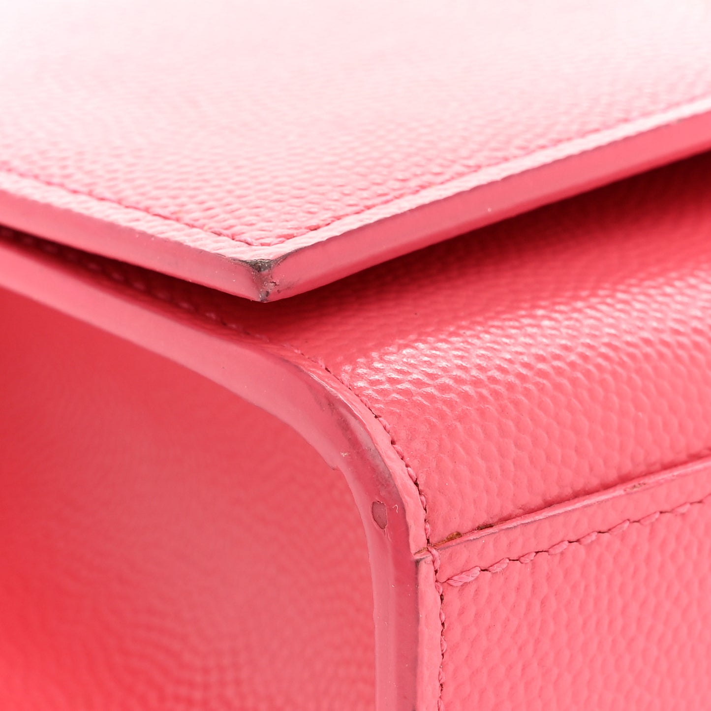 Grain De Poudre Small Monogram Kate Satchel Bubblegum