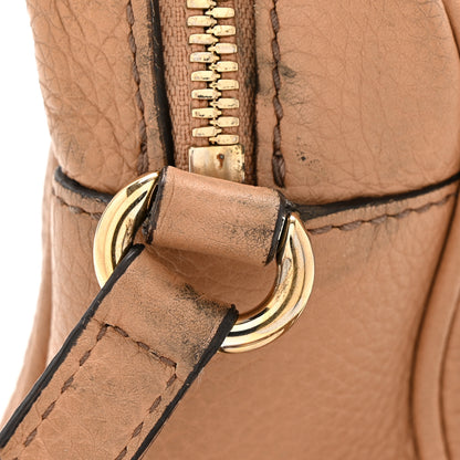 Gucci Pebbled Calfskin Small Soho Disco Bag Camelia 11 of 13
