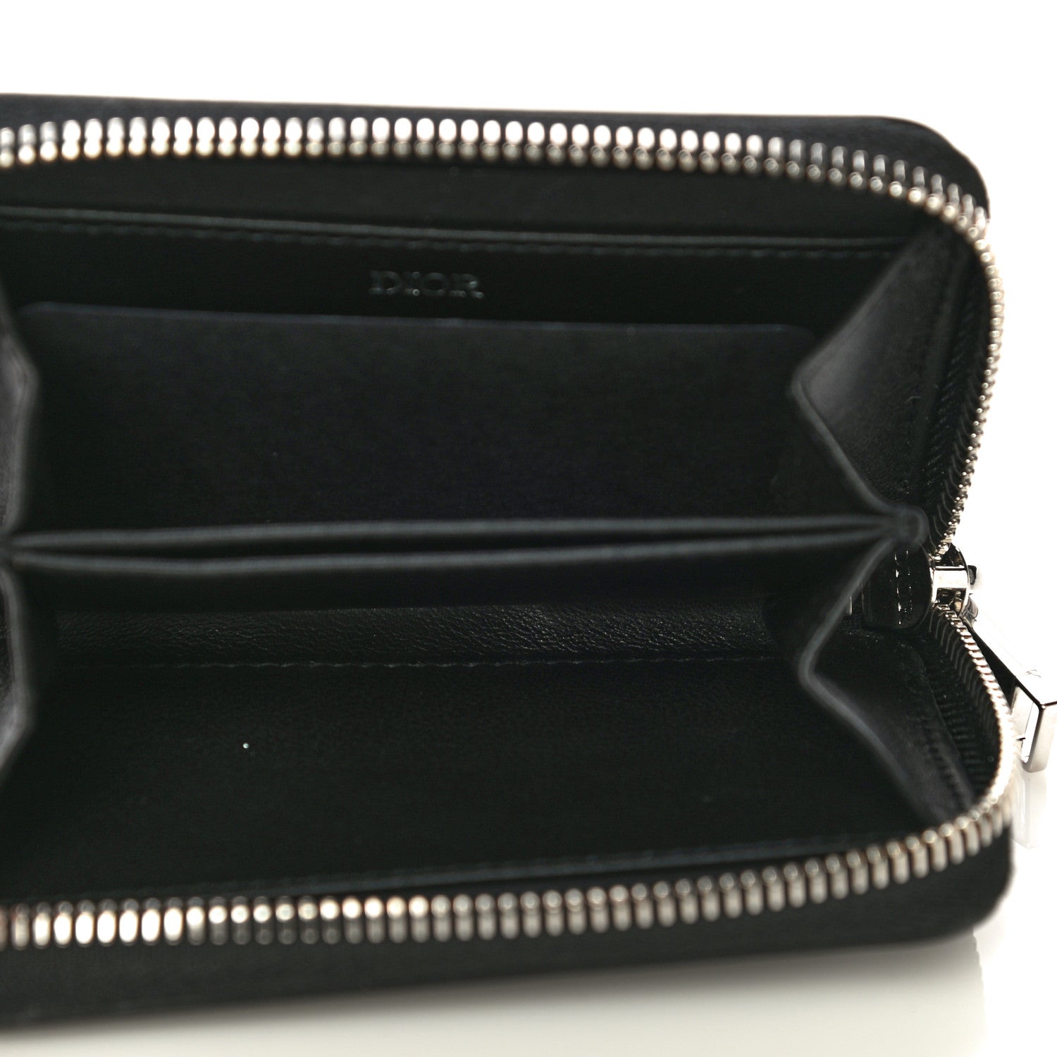 Christian Dior Calfskin Infinite Multi Card Holder Black 7 of 10