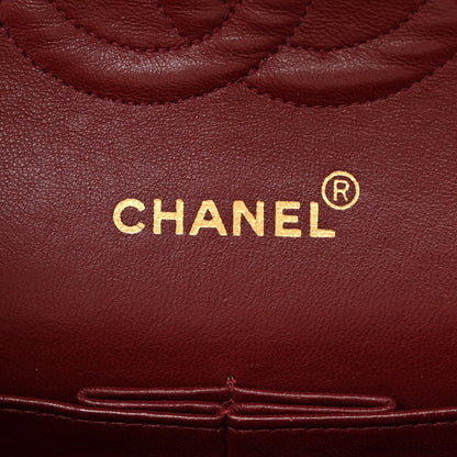 Chanel Lambskin Quilted Medium Double Flap Black 6 of 13
