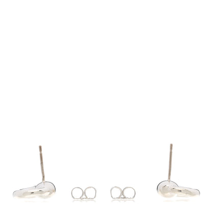 Tiffany Sterling Silver 11mm Elsa Peretti Eternal Circle Earrings 3 of 4