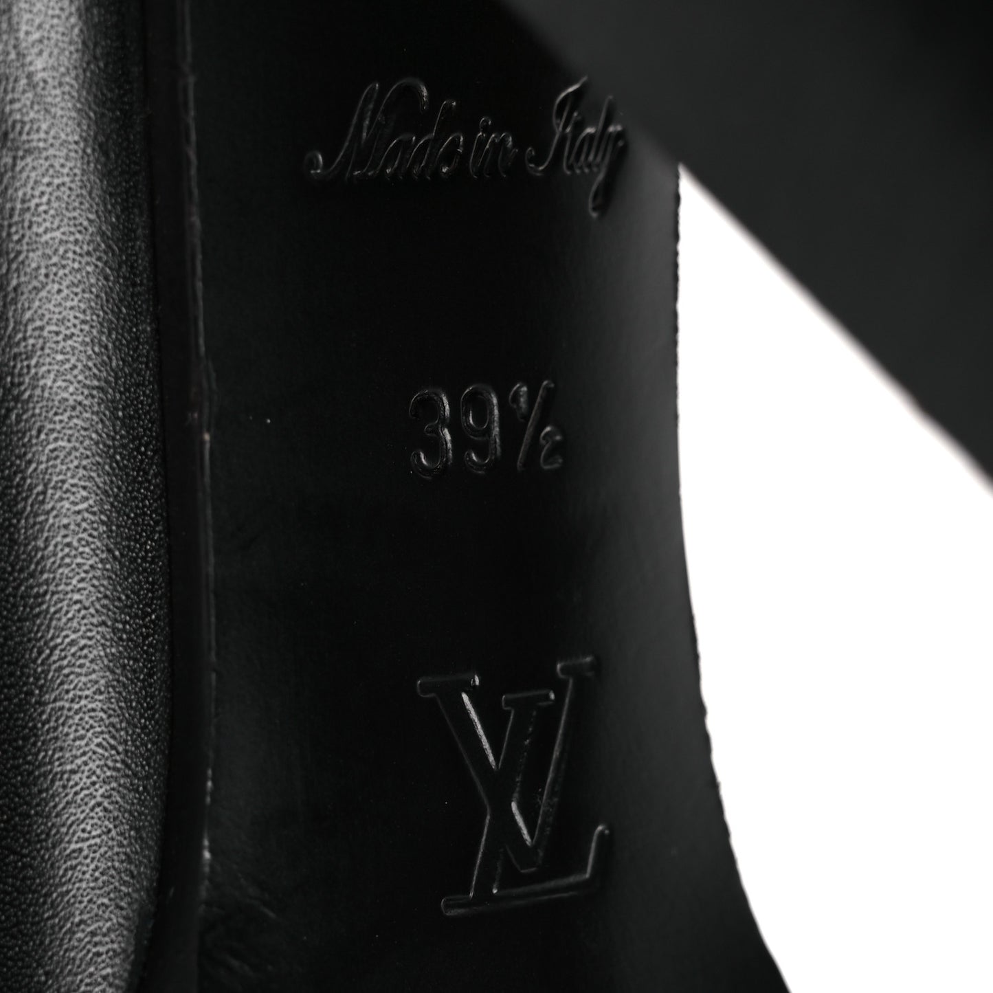 Calfskin Monogram Star Trail Chelsea Ankle Boots 39.5 Black