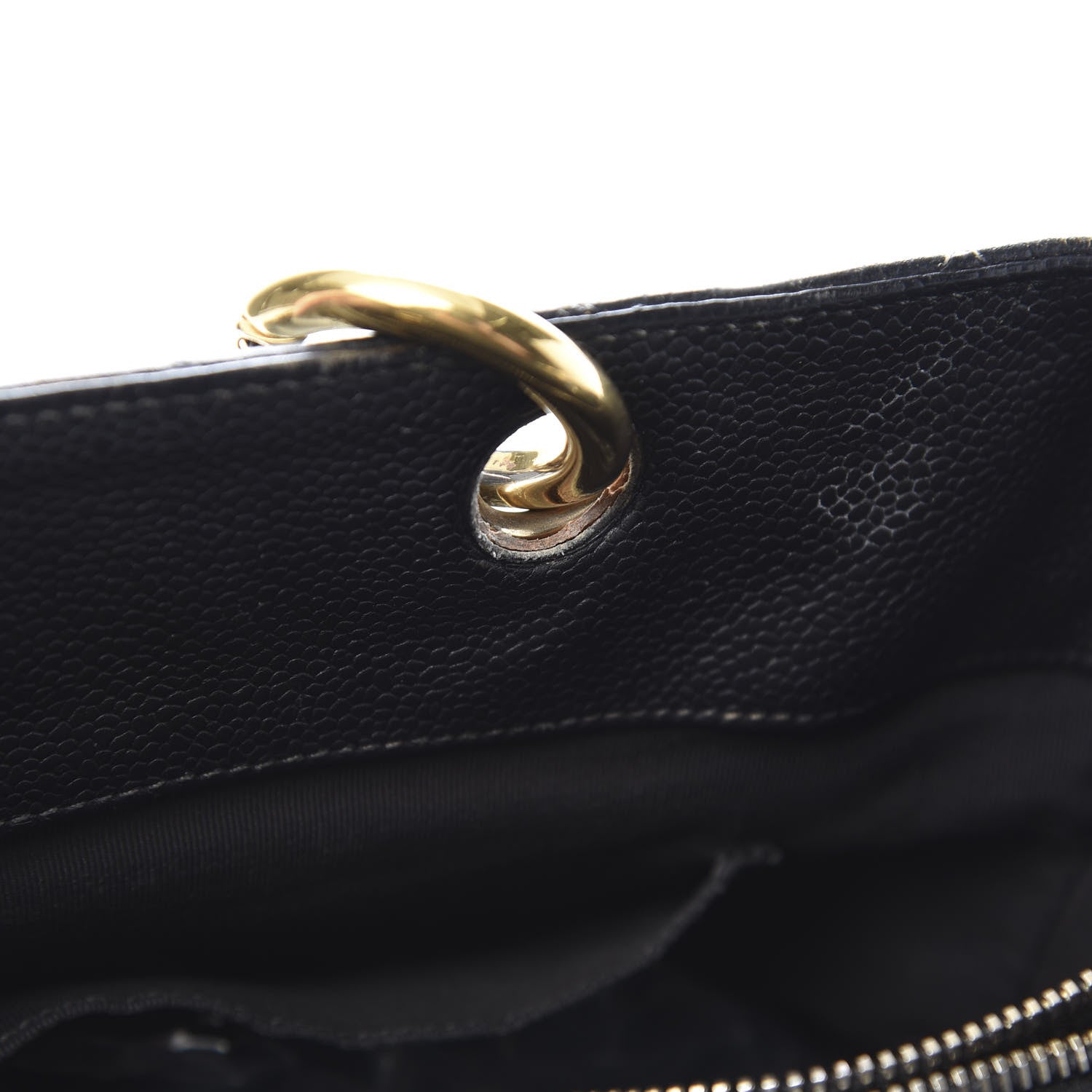 Chanel Caviar Quilted Grand Shopping Tote GST Black 18 of 24