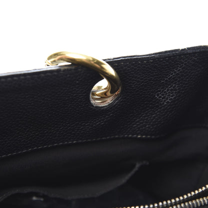 Chanel Caviar Quilted Grand Shopping Tote GST Black 18 of 24