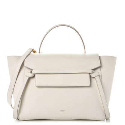 Celine Grained Calfskin Mini Belt Bag White 1 of 9