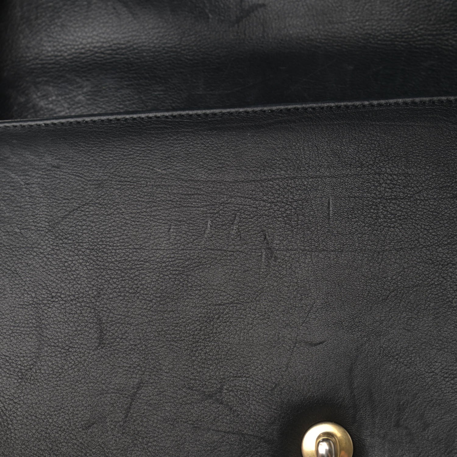 Chanel Lambskin Quilted Flap Shoulder Bag Black 12 of 15