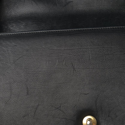 Chanel Lambskin Quilted Flap Shoulder Bag Black 12 of 15