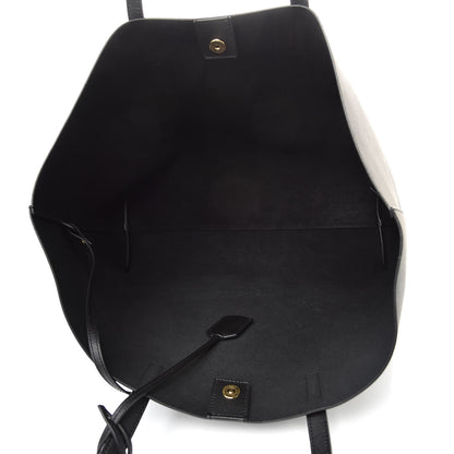 Saint Laurent Calfskin Large Shopping Tote Black 6 of 10