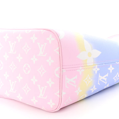 Louis Vuitton Monogram Escale Neverfull MM Pastel 10 of 11