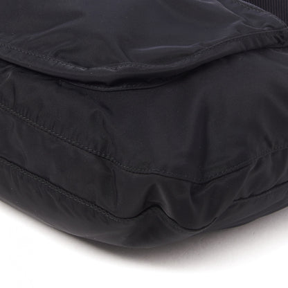 Prada Nylon Tessuto Messenger Bag Black 4 of 9
