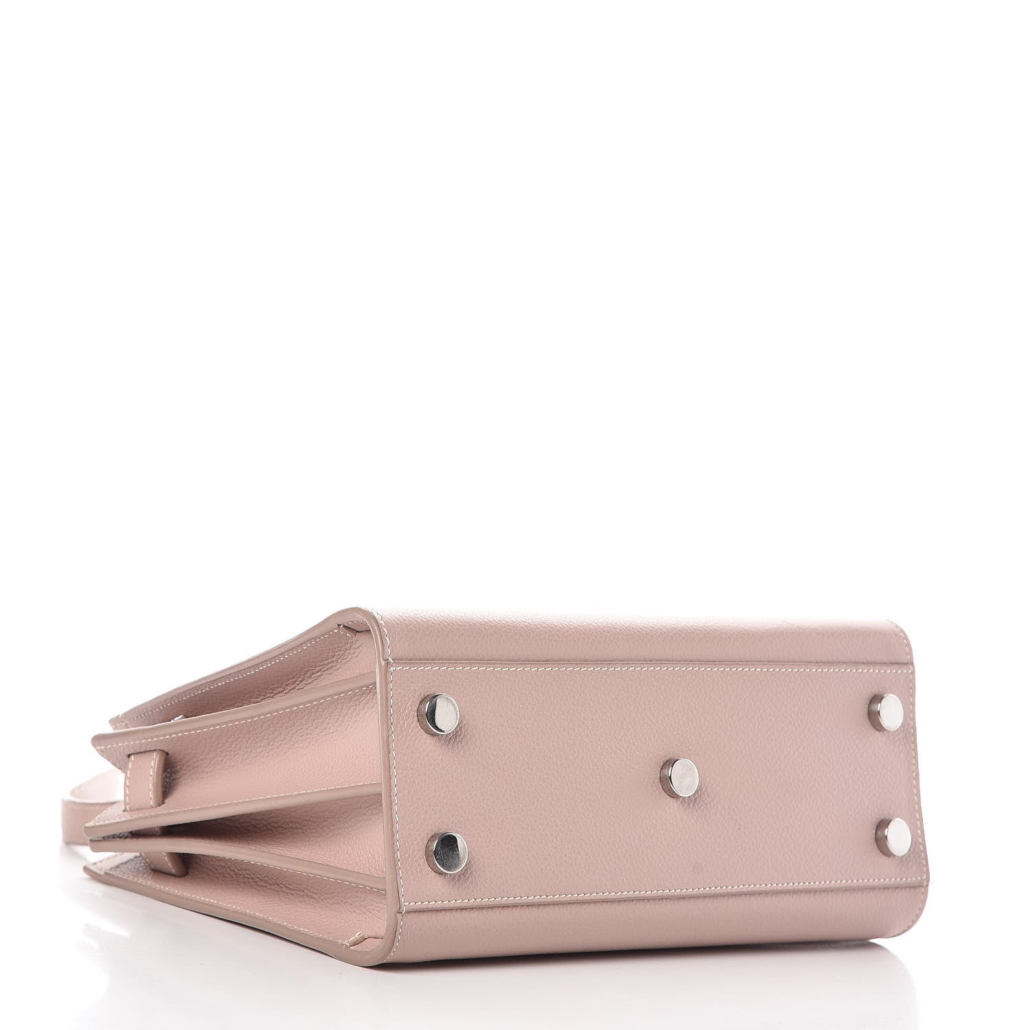 Saint Laurent Grained Calfskin Nano Sac De Jour Antique Rose 4 of 14