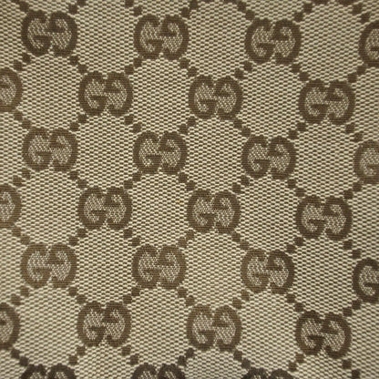 Gucci Monogram Calfskin Large Balthus Cosmetic Pouch Beige Ebony Cocoa 9 of 9