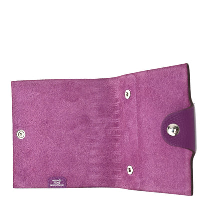Hermes Togo Ulysse Mini Notebook Cover Anemone 5 of 7