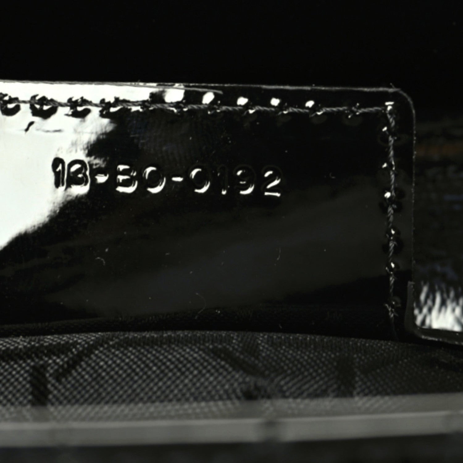 Christian Dior Patent Cannage Large Lady Dior Black 6 of 9