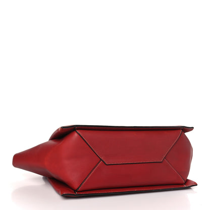 Celine Smooth Calfskin Small Tri-Fold Bag Red 4 of 14