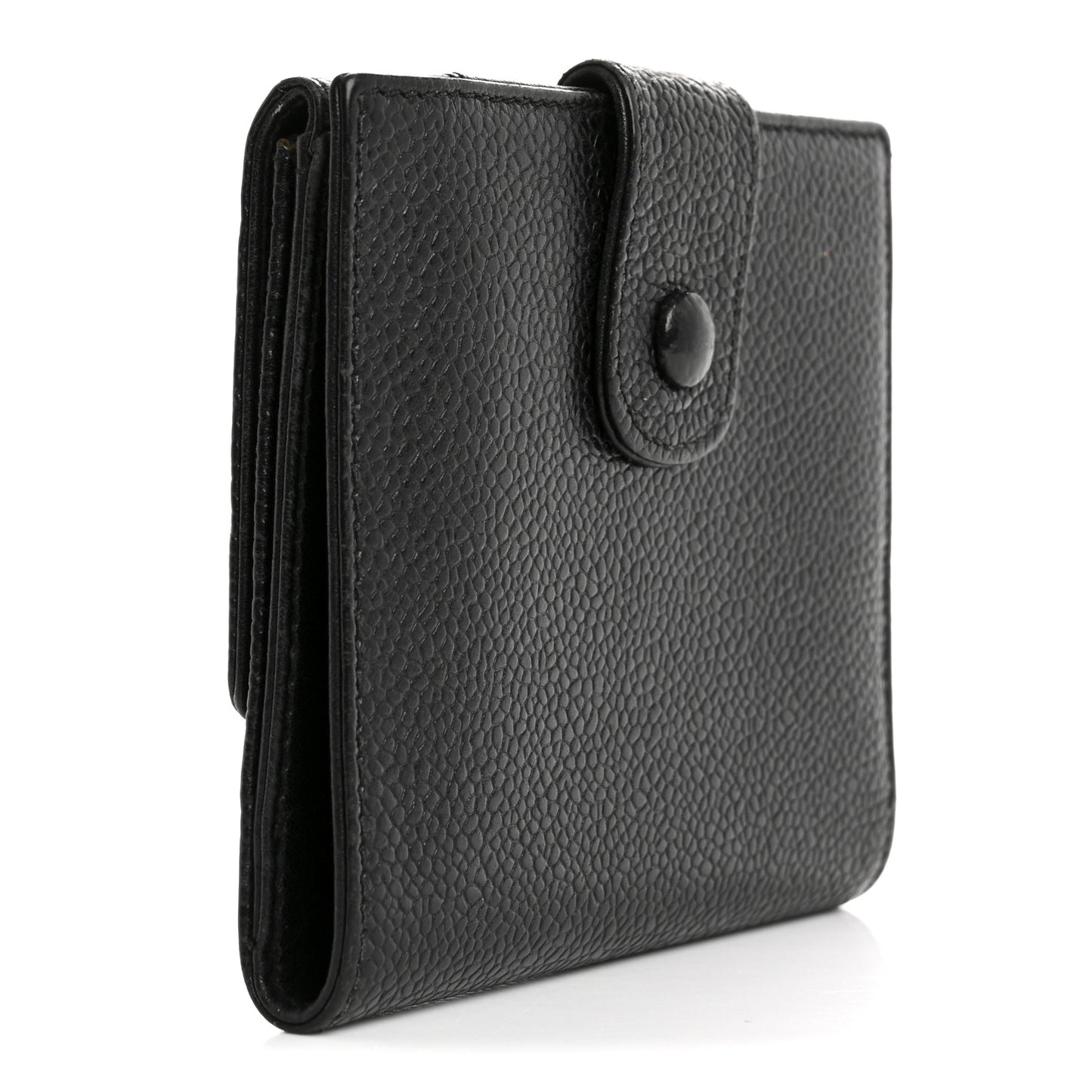 Caviar Timeless CC Flap Wallet Black