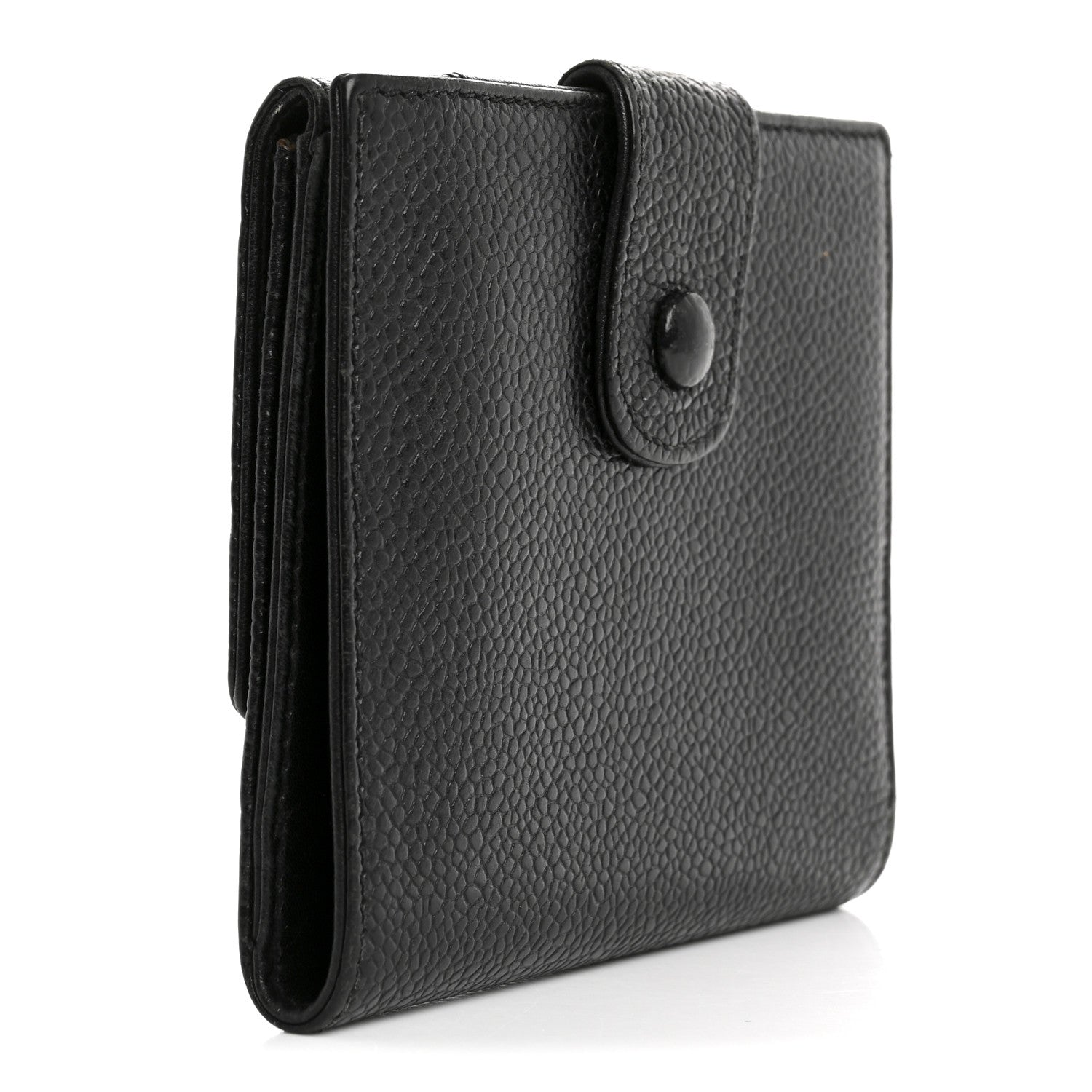Chanel Caviar Timeless CC Flap Wallet Black 3 of 14