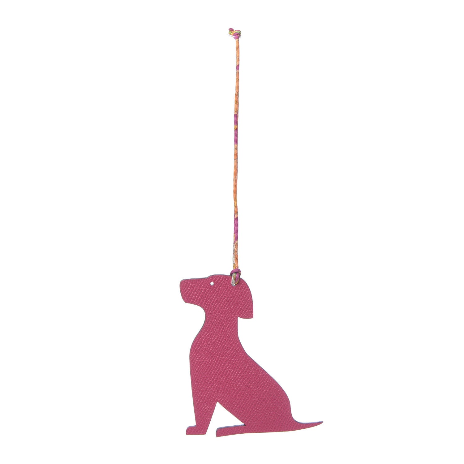 Hermes Togo Epsom Petit H Dog Bag Charm 1 of 4