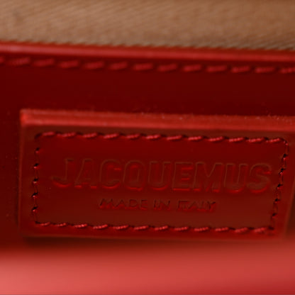 Jacquemus Glazed Calfskin Le Grand Bambino Red 5 of 8