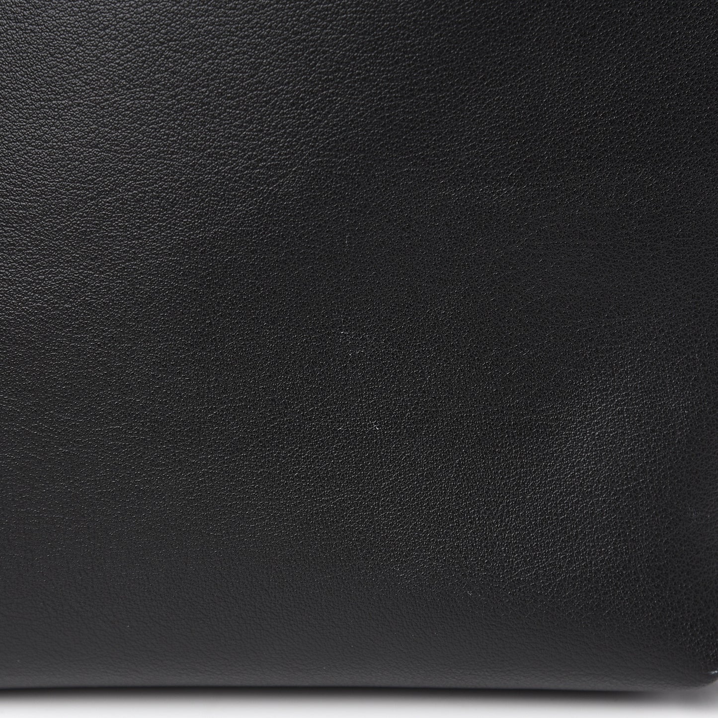 Calfskin Toy Shopping Tote Black