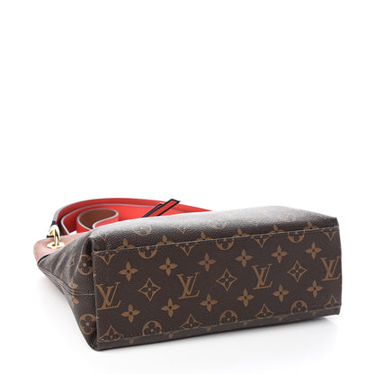 Louis Vuitton Monogram Tuileries Besace Caramel Rouge 3 of 8