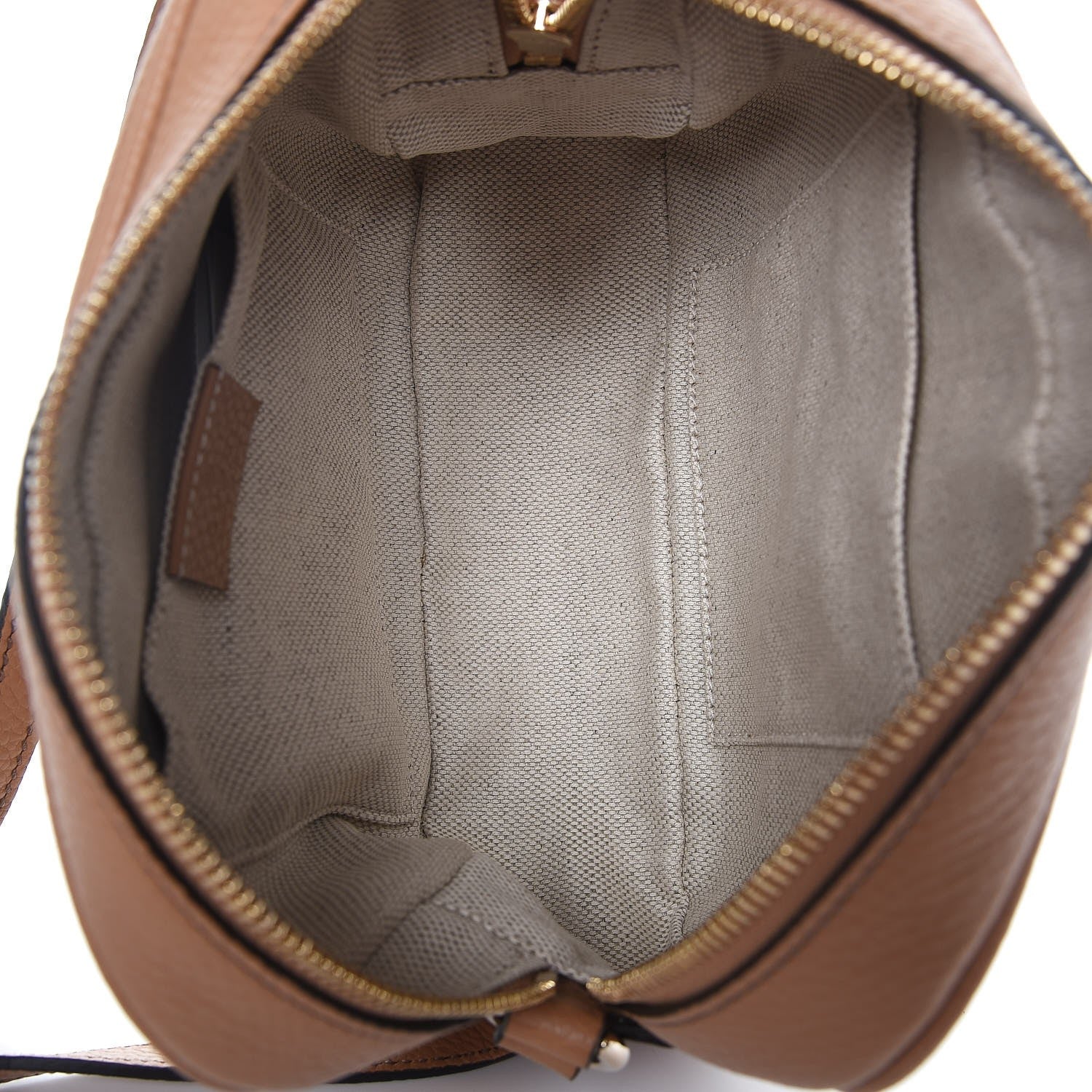 Gucci Pebbled Calfskin Small Soho Disco Bag Camelia 5 of 7