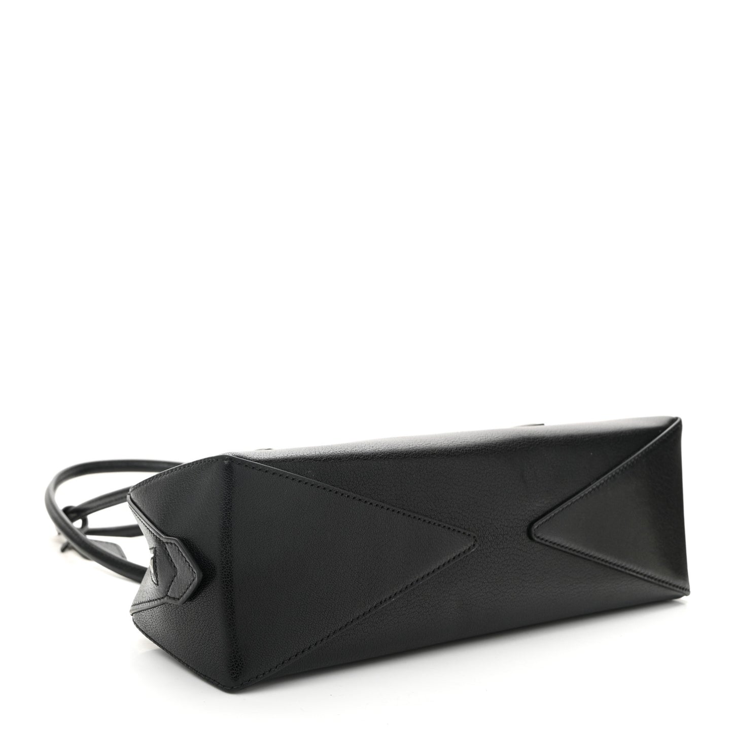 Goatskin Medium Le Teckel Bag Black