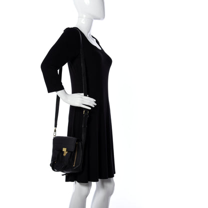 3.1 Phillip Lim Textured Calfskin Mini Pashli Satchel Black 2 of 9