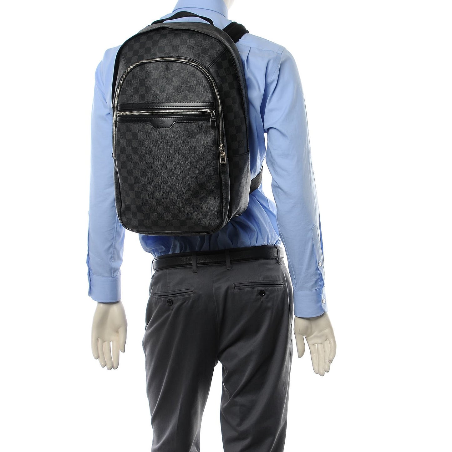 Damier Graphite Michael Backpack