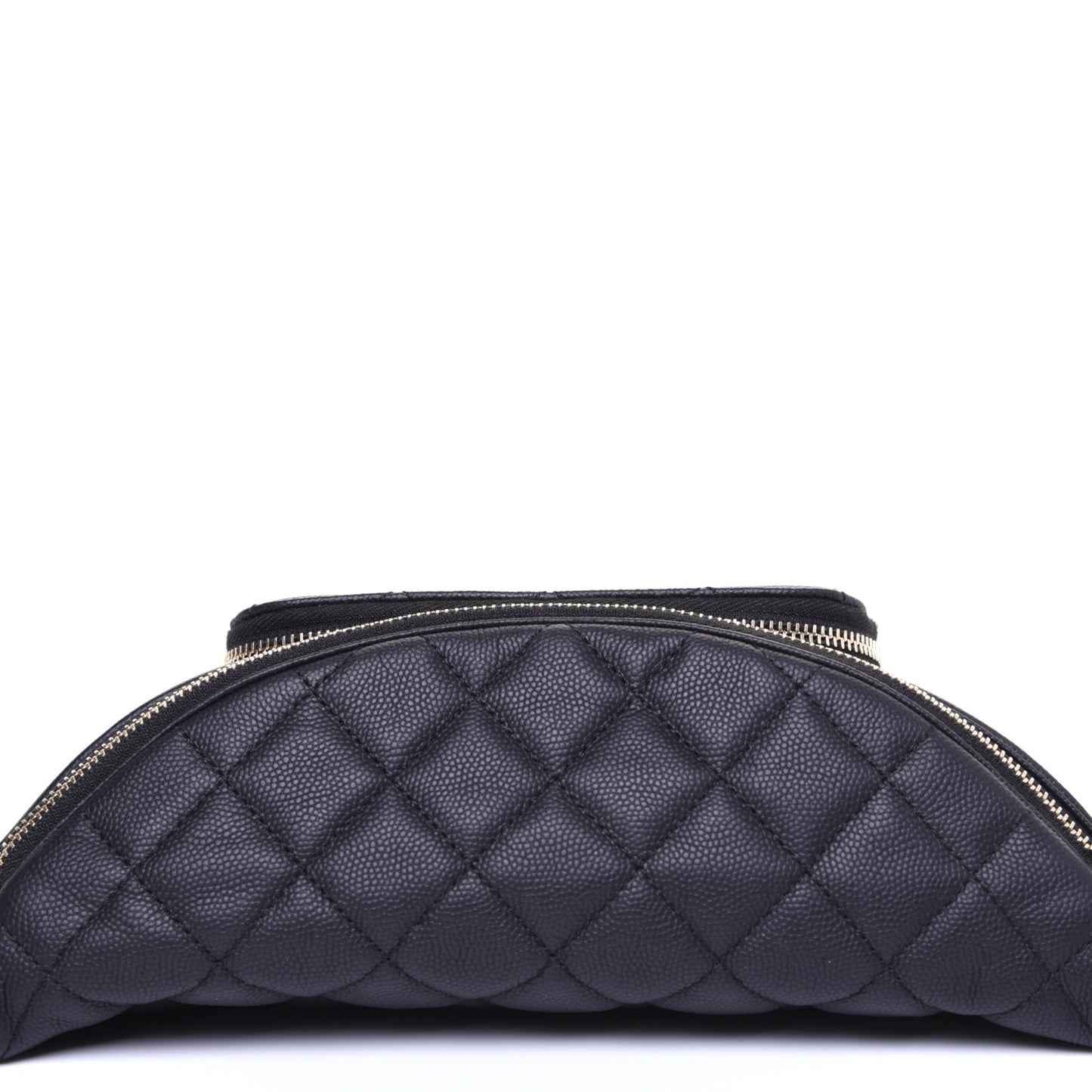Caviar Quilted Business Affinity Waist Belt Bag Black