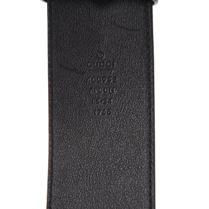 Gucci Moon Calfskin Nickel Dionysus Belt 85 34 Black 3 of 3
