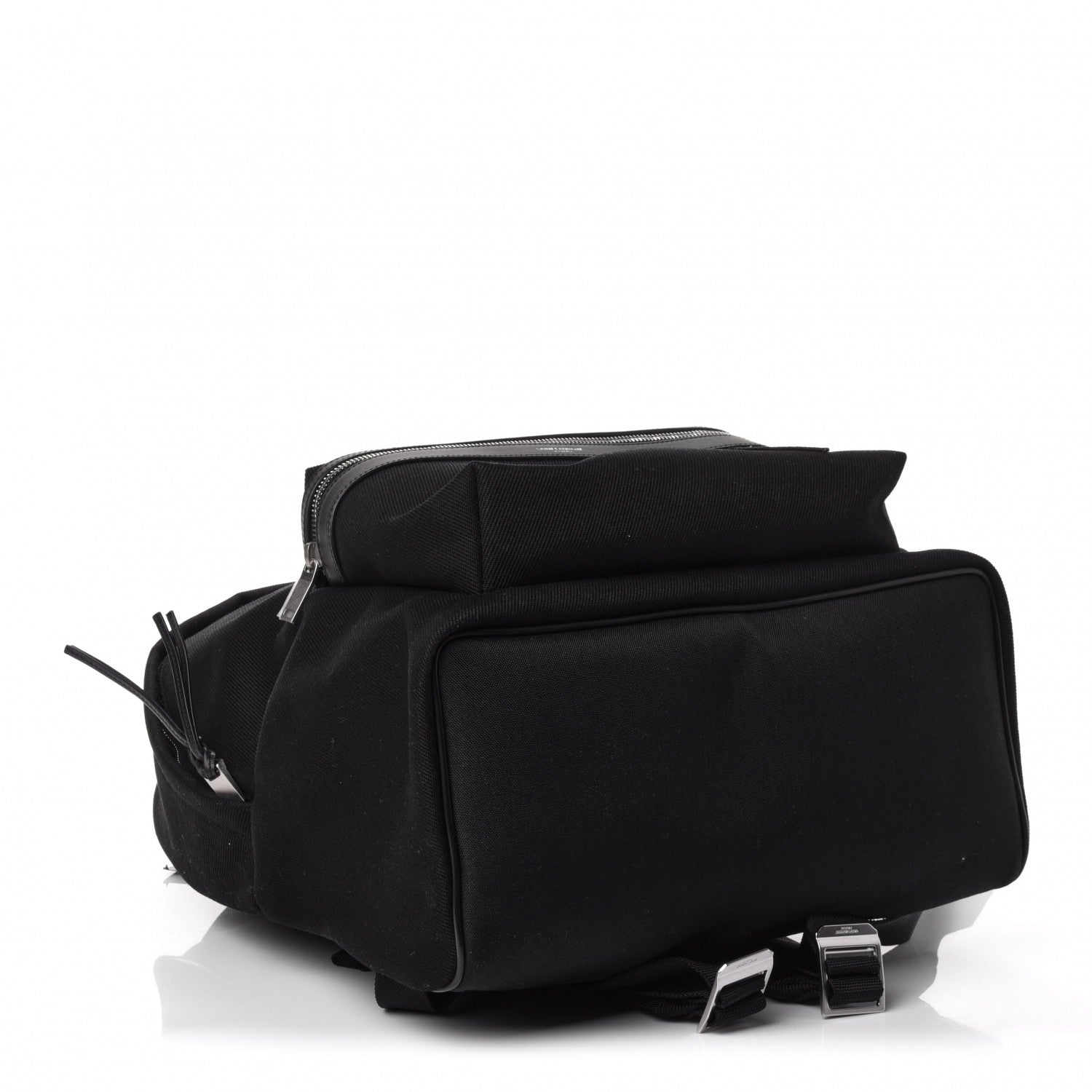 Saint Laurent Canvas SL Playing Cards City Backpack Black 3 of 4