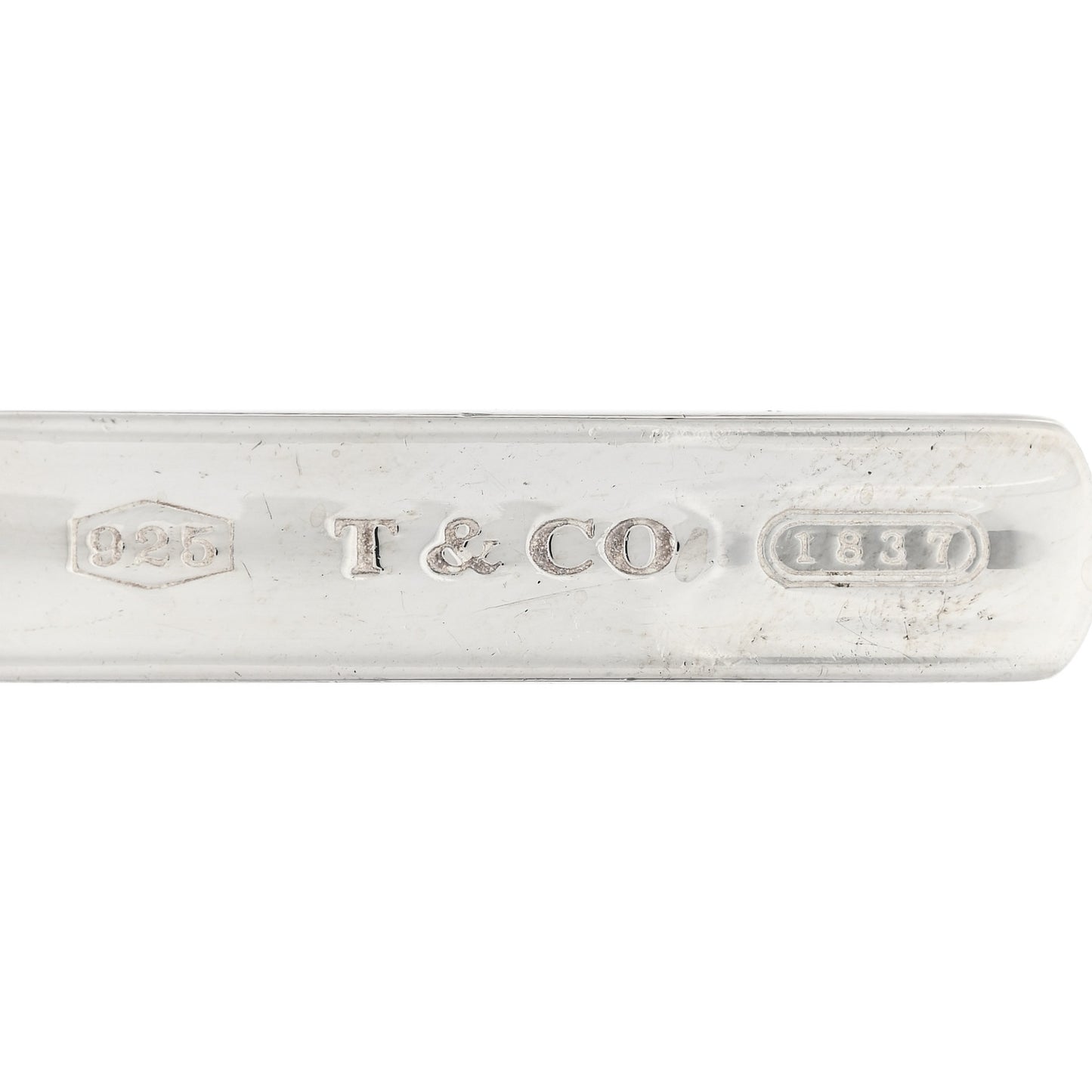 Sterling Silver 1837 Bar Pendant