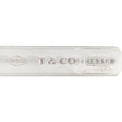 Tiffany Sterling Silver 1837 Bar Pendant 4 of 5