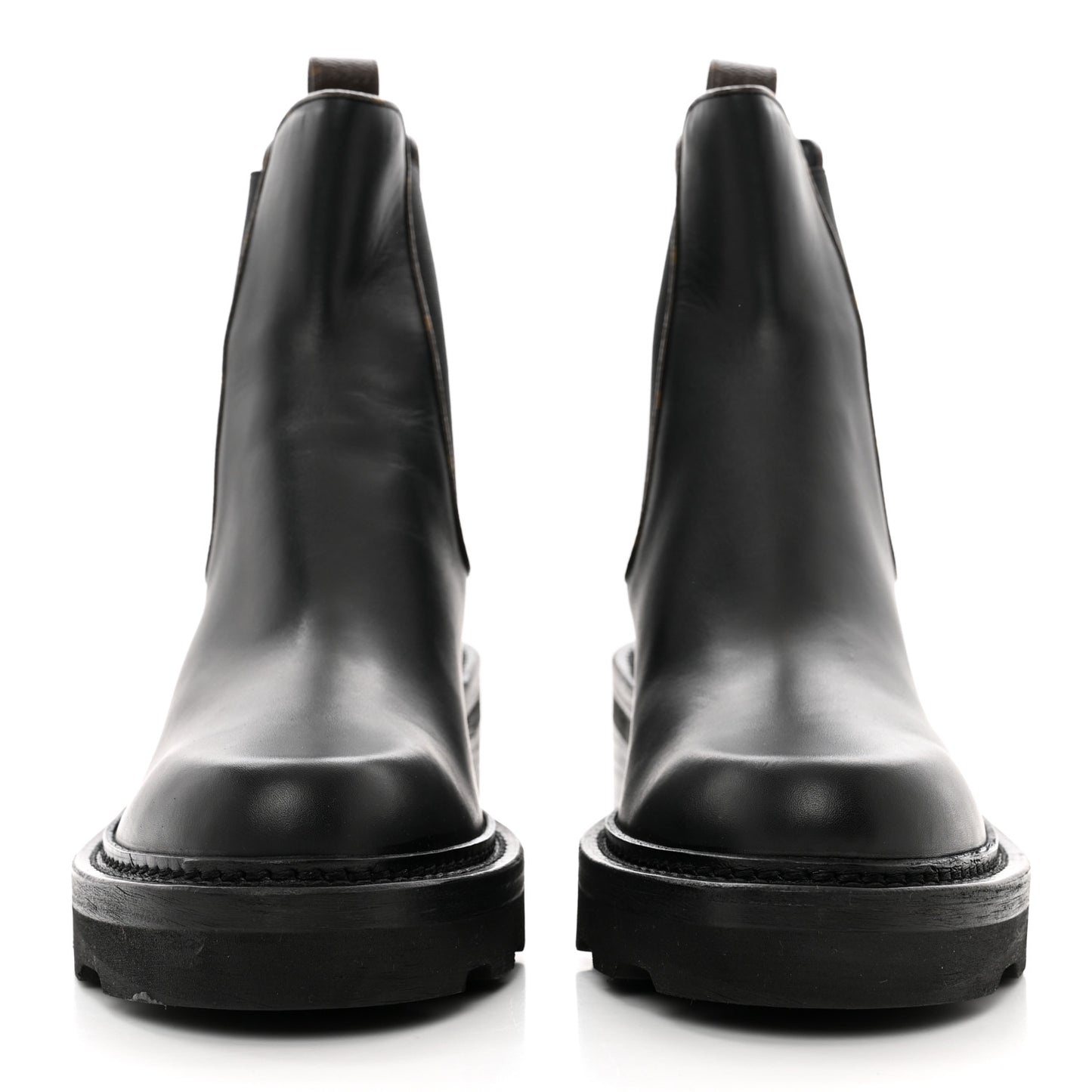Calfskin Monogram Beaubourg Ankle Boots 39.5 Black