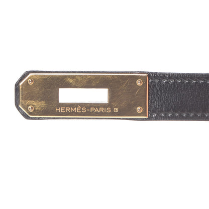 Hermes Box Kelly Retourne 32 Black 32 of 39