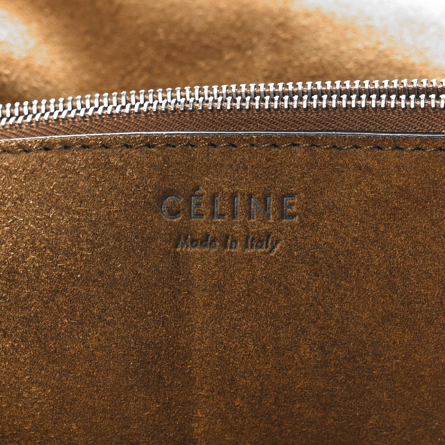 Celine Calfskin Suede Pony Hair Patent Tri-Color Diamond Clutch White Silver Red 6 of 11