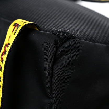 Off-White Canvas Logo Backpack Black 10 of 12