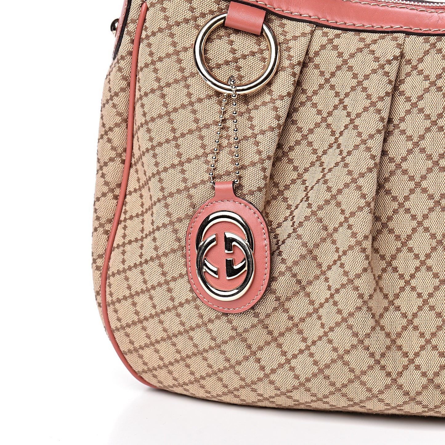 Diamante Medium Sukey Tote Coral