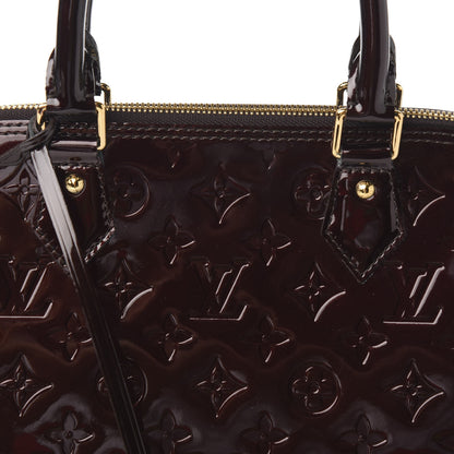 Louis Vuitton Vernis Alma MM Amarante 8 of 8