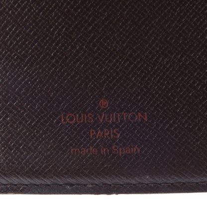 Louis Vuitton Damier Ebene Small Ring Agenda Cover 6 of 9