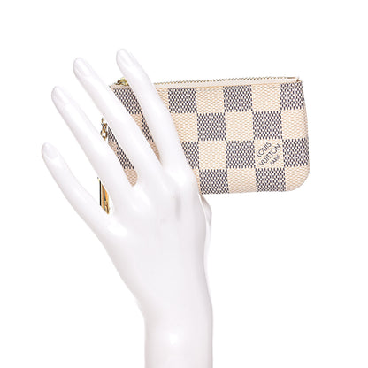 Louis Vuitton Damier Azur Key Pouch 2 of 7