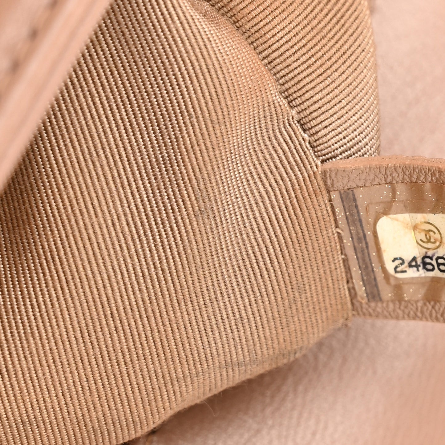 Calfskin Chevron Quilted New Medium Boy Flap Beige