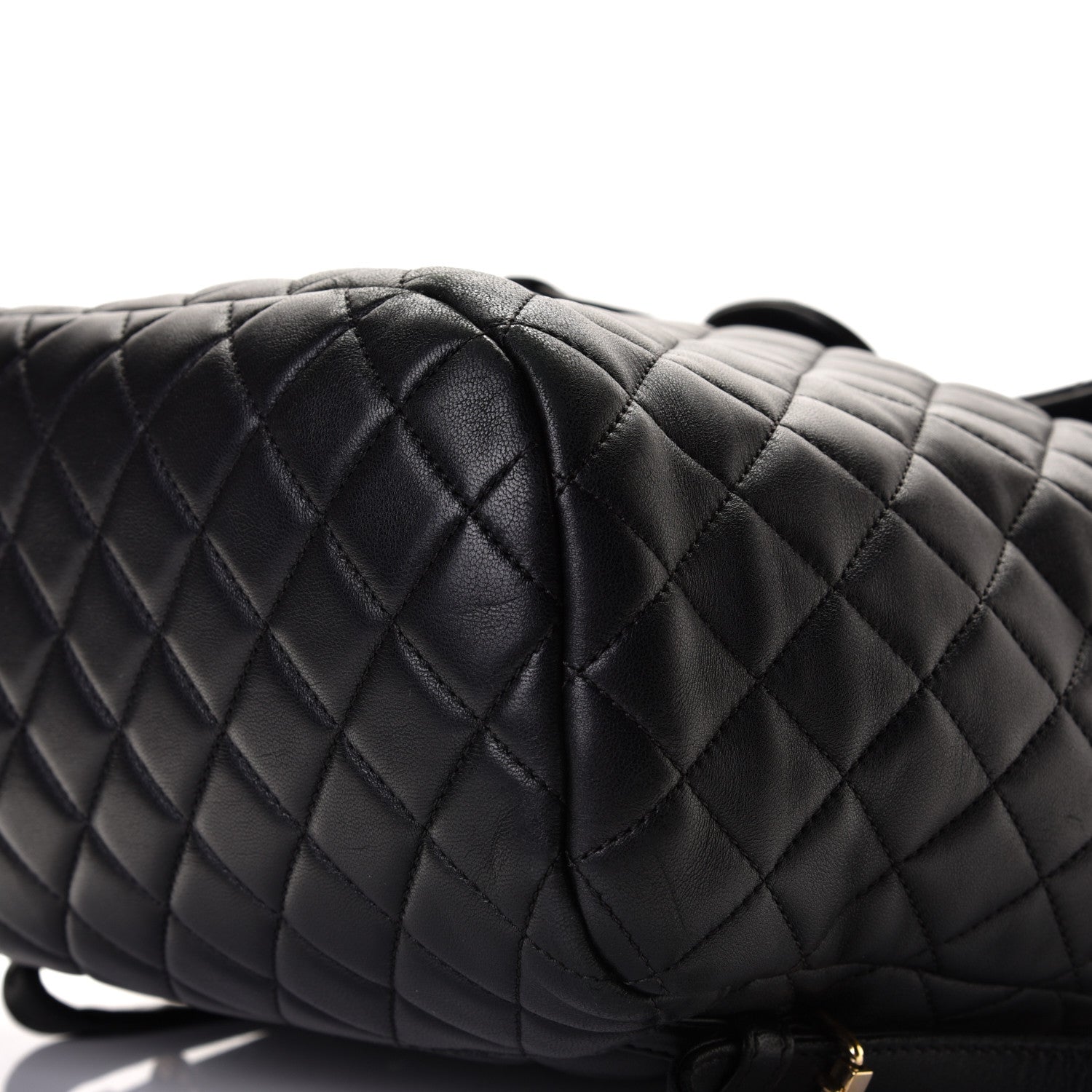 Chanel Calfskin Quilted Large Urban Spirit Backpack Black 8 of 13