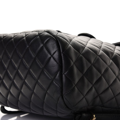 Chanel Calfskin Quilted Large Urban Spirit Backpack Black 8 of 13